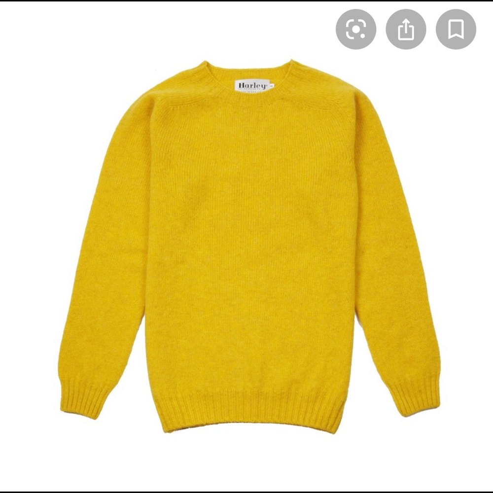 Harley of Scotland Crew Neck Geelong Jumper L C3
